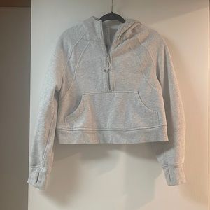 Lululemon Scuba Oversized Cropped Half Zip Hoodie Size XS/S